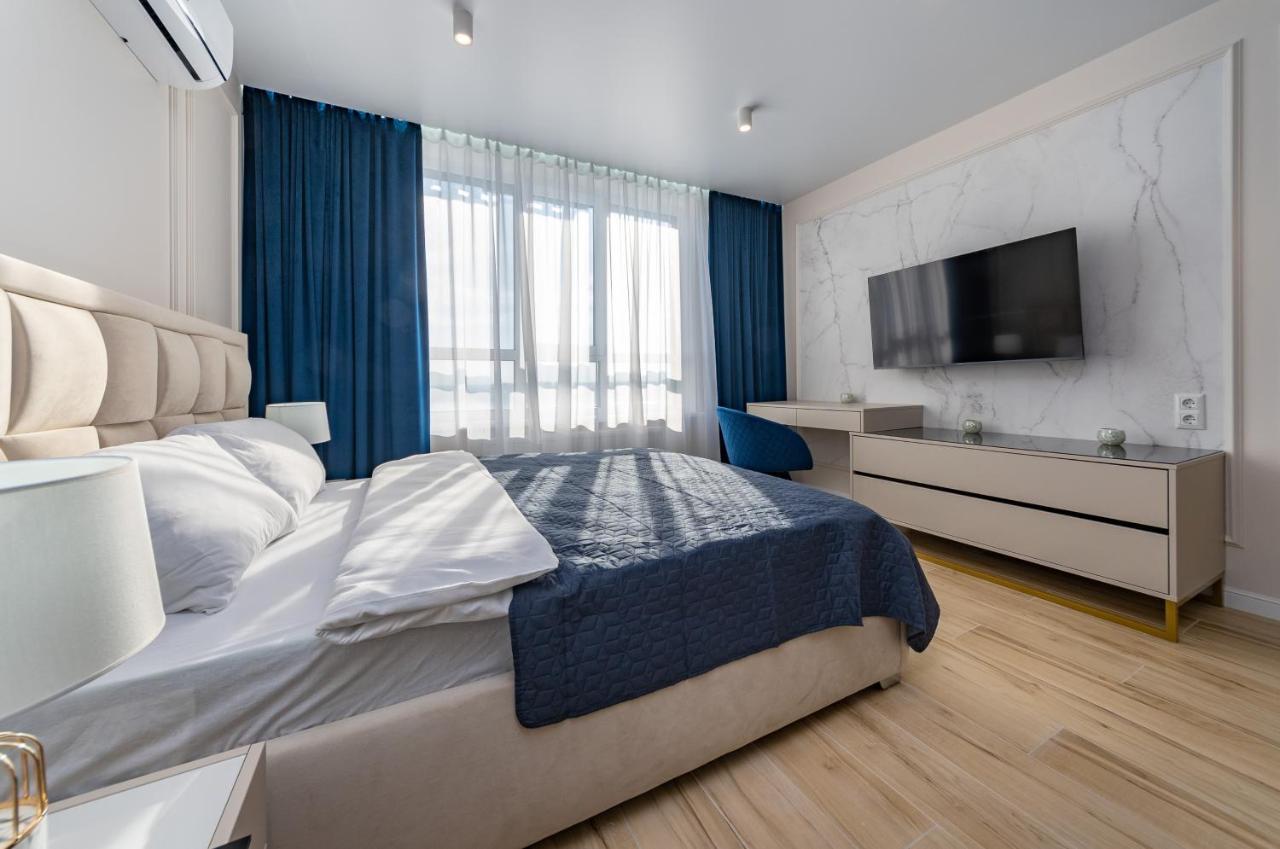 Flatrent Olympic Park, Метро Бориспільська Поруч! Kiev Eksteriør bilde