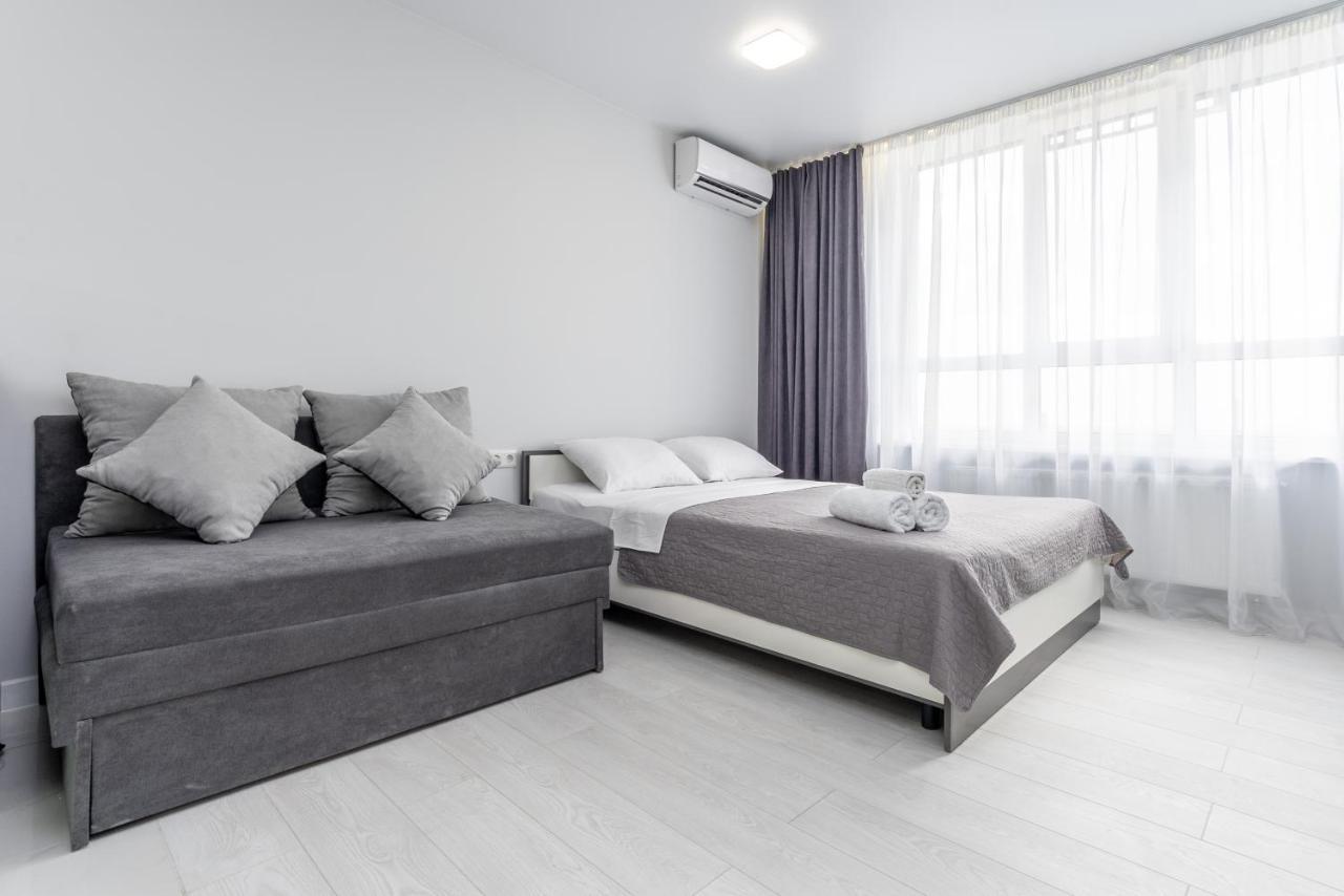Flatrent Olympic Park, Метро Бориспільська Поруч! Kiev Eksteriør bilde