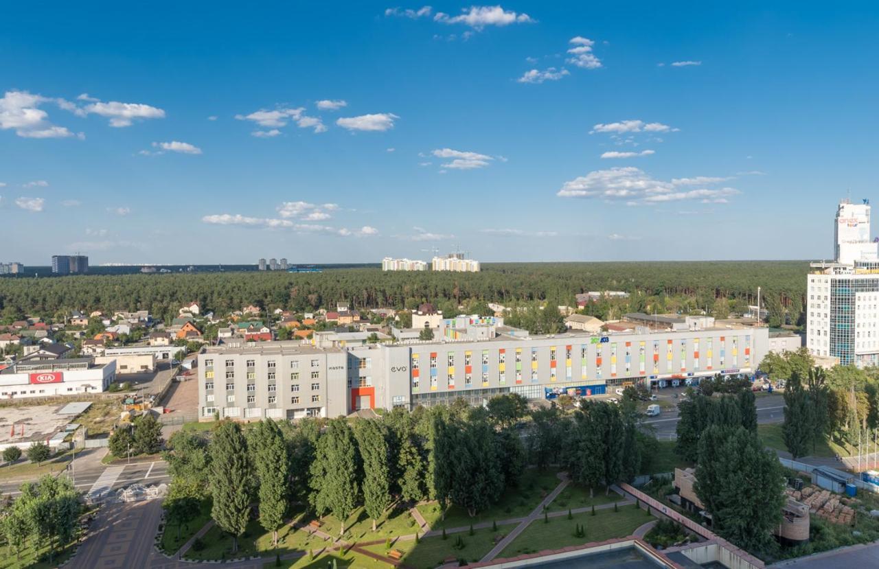 Flatrent Olympic Park, Метро Бориспільська Поруч! Kiev Eksteriør bilde