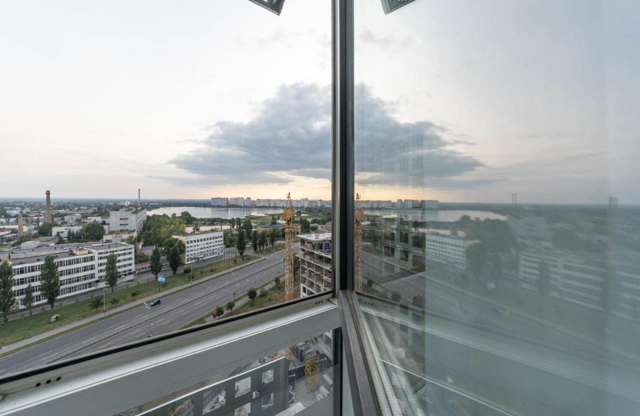 Flatrent Olympic Park, Метро Бориспільська Поруч! Kiev Eksteriør bilde
