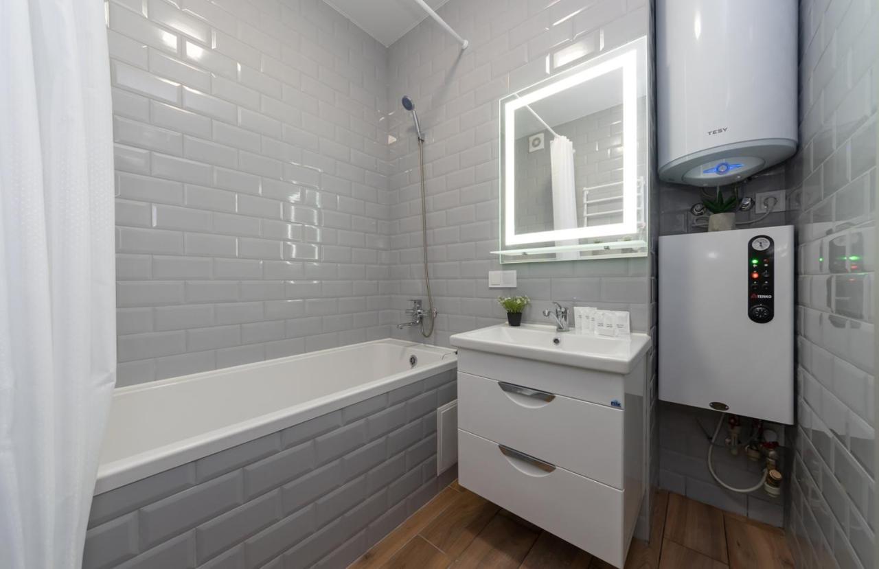 Flatrent Olympic Park, Метро Бориспільська Поруч! Kiev Eksteriør bilde